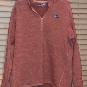 Patagonia Women’s Zip-Up Sweater in Rust